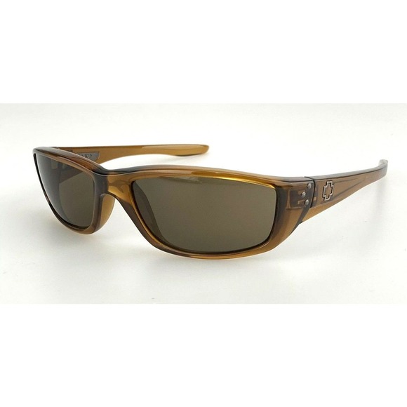 Spy Sunglasses mod. Curtis 021C Sport Wrap Brown Made In Italy RARE main image 5
